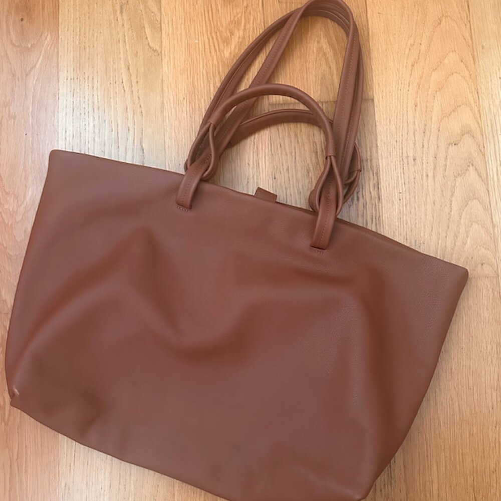 Camila Everyday Tote in Cognac (Hard to Find!)